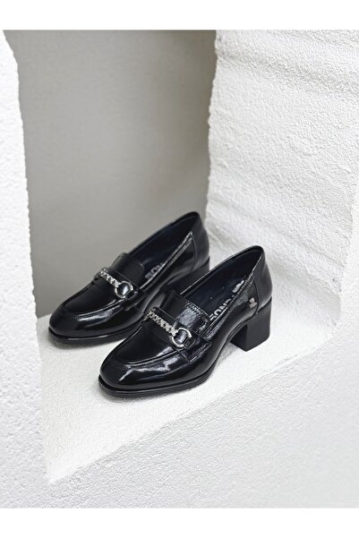 Venüs VENUS 2512701 PANTOFI DE PIELE VERITĂȚI CU TACURI DE 6CM GROSIME