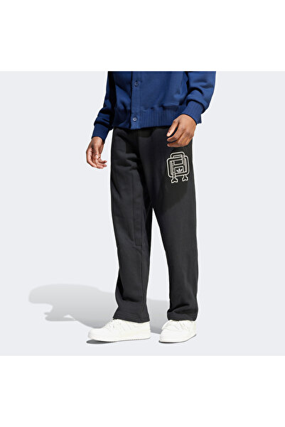 adidas Q12 Varsity Erkek Siyah Eşofman Altı