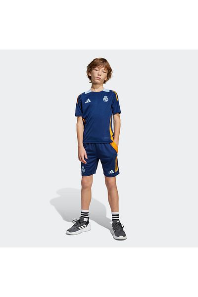 adidas Real Madrid 24-25 Tiro Kids Navy Blue Football Top