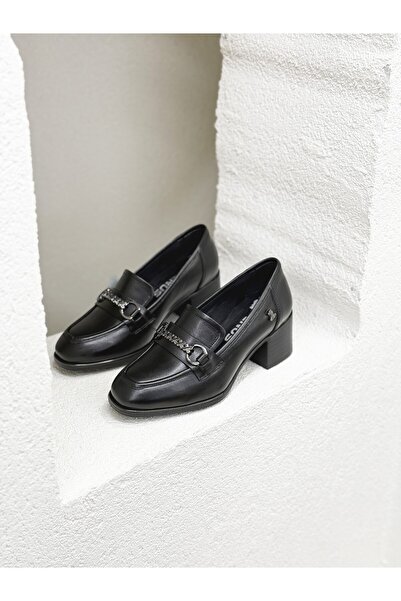 Venüs VENUS 2512701 PANTOFI DE PIELE VERITĂȚI CU TACURI DE 6CM GROSIME