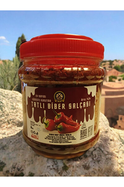 Burdur Hasat 1 kg Ev Yapımı Tatlı Biber Salçası
