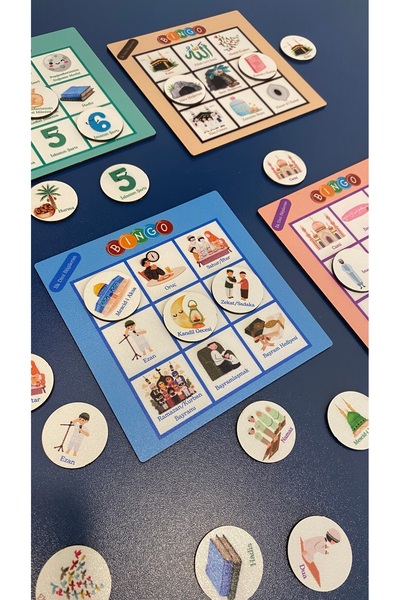 VeGa Baby Mom Ahşap Bingo Oyunu, Ramazan, İlk Dini Bilgilerim