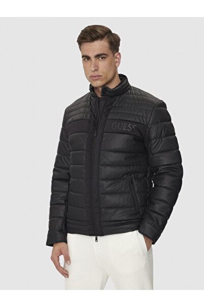 Guess Streç Dolgulu Logolu Mont M4YL16WFHD0-24k