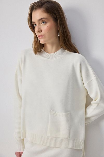 Touché Privé Pocket Tunic Skirt Knitting Suit