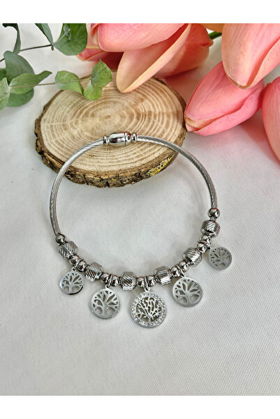 Elifsu Jewelry أساور سحر الصلب