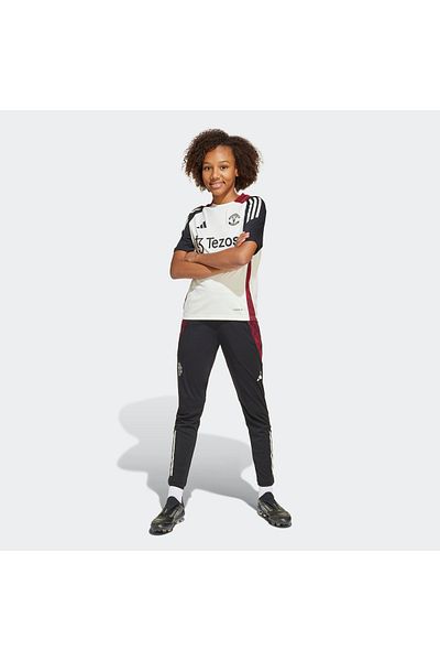 adidas Manchester United 24-25 Tiro Kids White Football Top