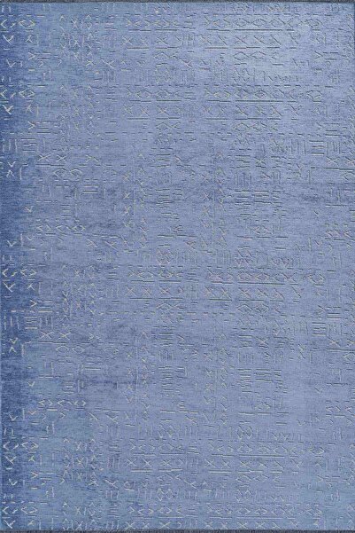 GÜMÜŞSUYU Halı Deco Fashıon Trend 15919 Mavi