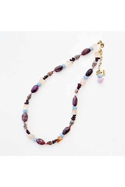 Boise Atelier Ruby Shell Necklace | Kolye