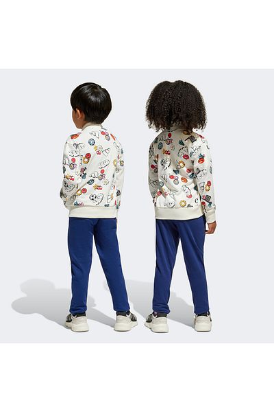 adidas Seasonal Essentials Fun Παιδικό Σετ αθλητικής φόρμας λευκό/μπλε