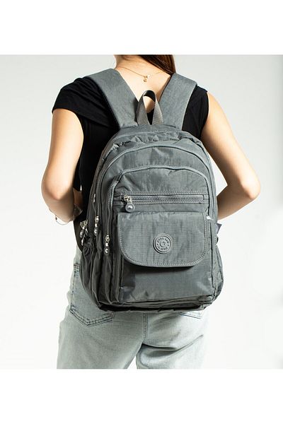 Çanta Trend Geantă de școală unisex cu mai multe compartimente, cu curele ortopedice reglabile