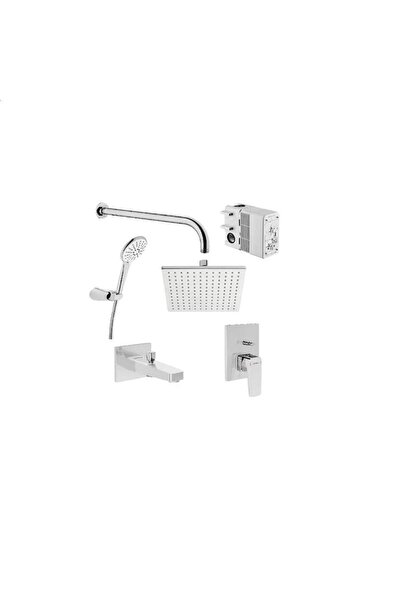 Artema Root Square Ankastre Banyo Seti Rain Q (A42740, A41949, A42752, A45736...