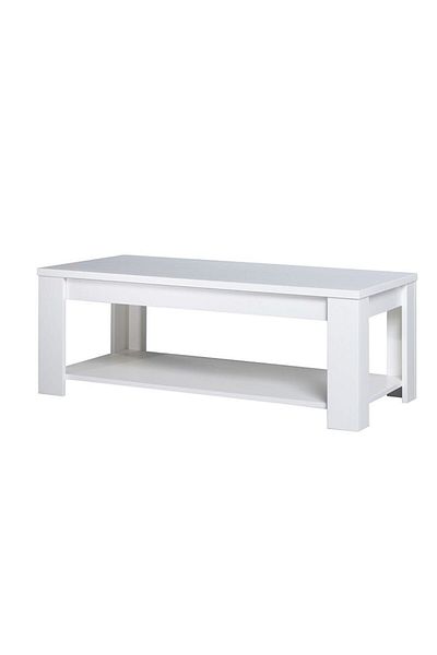 Danube Home Heather Coffee Table  L120xW60xH45cm - White