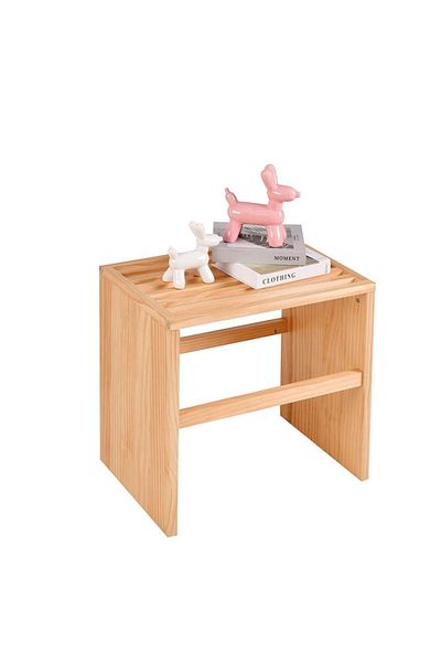 Danube Home Enoch End Table  L30xW45xH45cm - Pine Natural