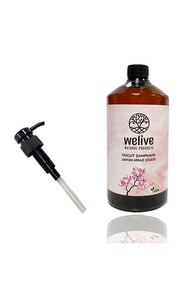 Welive JAPAN CHERRY SHOWER GEL 1000 ML