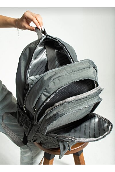 GP GUES POLO Mega Size Unisex Adjustable Orthopedic Strap School Bag with 9 Compartments and Laptop Compartment