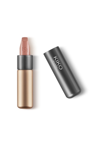 Kiko Saten Mat Ruj - Velvet Passion Matte Lipstick 327 Warm Nude 8025272629843