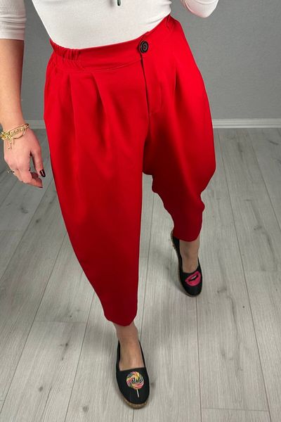 lady special Shalwar Trousers with Elastic Back