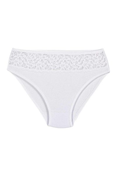 YILDIZ Σλιπ μπικίνι 6 τεμαχίων Star Lycra Lace White 3785
