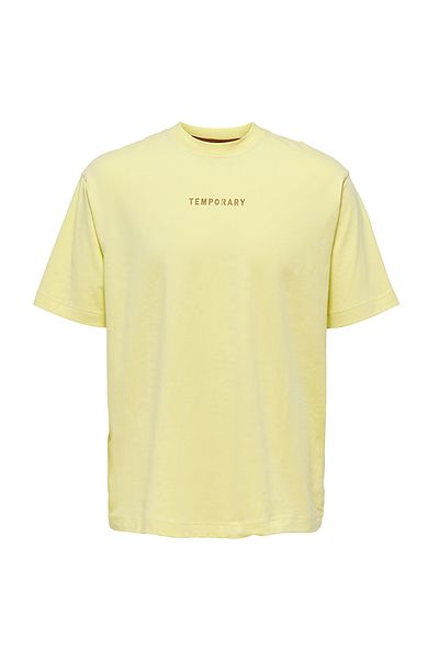 Only & Sons Ανδρικό κίτρινο μπλουζάκι Olan Relax Holiday (22022630-CTD)