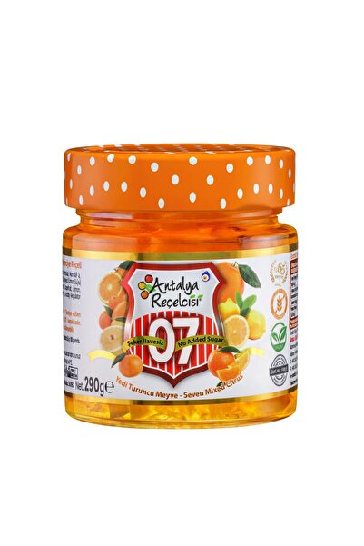 Antalya Reçelcisi 0 Şeker 7 Meyve Yöresel Reçeli 290g Şekeri Meyveden