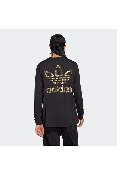 adidas Gold Men's Black Sweatshirt (Ij8227)