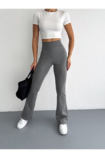 Cistern İstanbul Women's High Waist Stretchy Leggings Pants