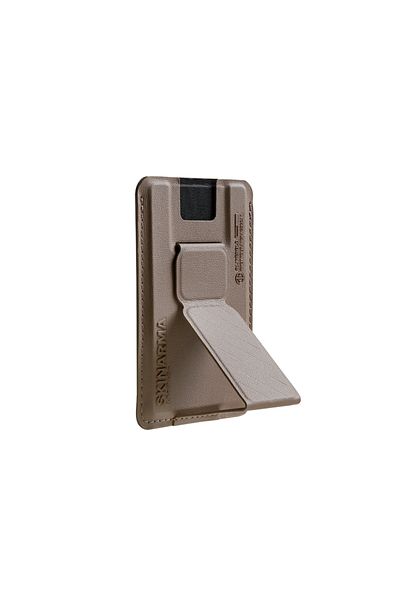 Skinarma Gold Card Holder 2 Compartment with Magnetic Stand Kado