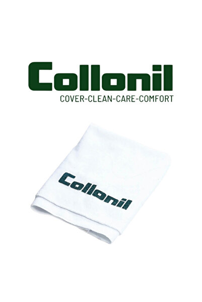 Collonil Polishing Cloth (White) – Washable Cloth for Smooth Leather Care & P...