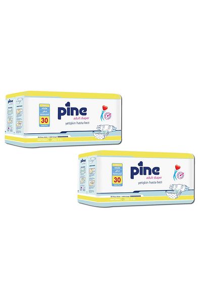Pine Patient Diapers - Small (2X30) 60 Pieces