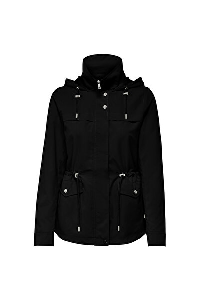 ONLY Νέο γυναικείο μαύρο παλτό Starline (15218612-B)