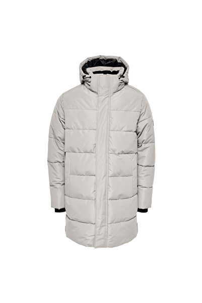 Only & Sons Чоловіче сіре пальто Carl 220201560