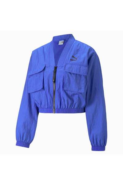 Puma Dare to Woven Women's Blue Tracksuit Top