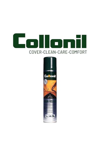 Collonil Nubuk + Velours Spray Maroon 200ml – Waterproofing & Care for Suede