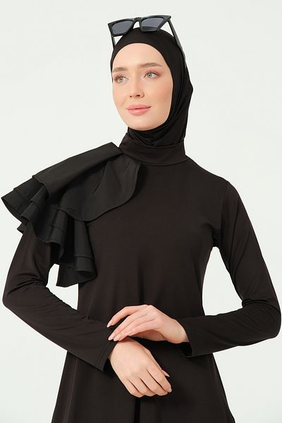 ALFASA Serina Flounce Sleeve Hijab Swimsuit