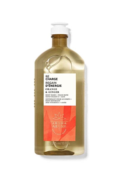 Bath & Body Works غسول الجسم والرغوة بالبرتقال والزنجبيل