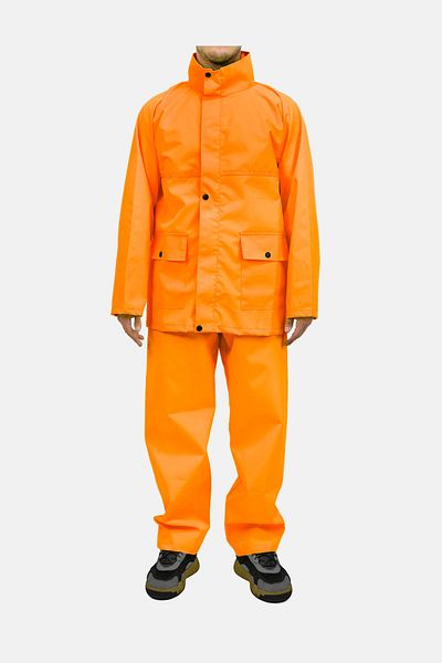 TOYTEX Waterproof Rain Jacket Set - Bottom Top Set, Hooded, Windproof, Lightweight and Durable