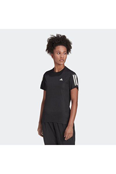 adidas Γυναικείο μαύρο μπλουζάκι για τρέξιμο Own The Run (H59274)