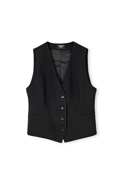 MISS IPEKYOL Iw 6240007013 Μοντέλο Μαύρο Γυναικείο Γιλέκο