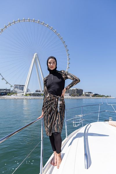 ALFASA Μαγιό Goldea Skirt Pareo Test