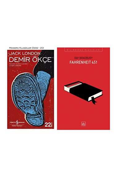 TÜRKİYE İŞ BANKASI KÜLTÜR YAYINLARI Demir Ökçe - Jack London - Fahrenheit 451...