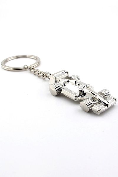 Solfera Formula One F1 Racing Car - Shiny Metal Keychain Kc151