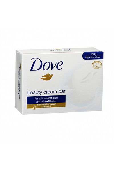 Dove DOVE BAR WHITE SOAP 160GM (BLUE)