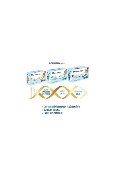 Dermaped Zinc Patient Diapers - X-Large 1X30