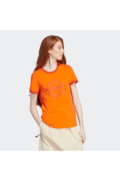 adidas Adventure Kadın Turuncu Tişört (IC5525)