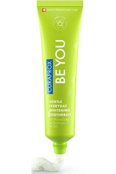 Curaprox Beyou Apple Aloevera 60ml ( Green) Elma -alovera Diş Macunu