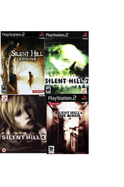 Tigdes Playstatıon 2 Silent Hill 1-2-3-4 Serisi 4 Oyun Bir Arada Sadece çipli...