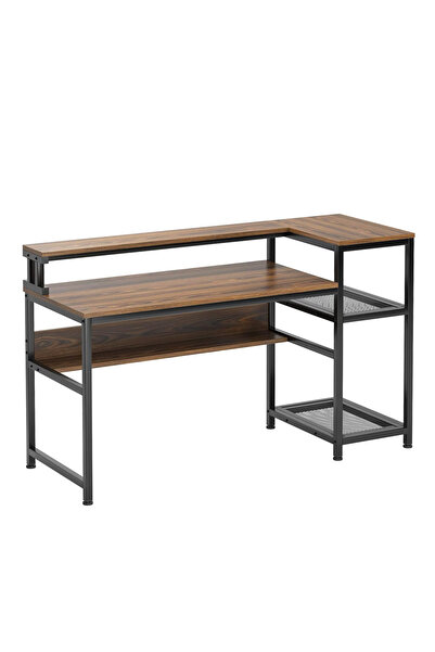 Deconode Proliner Monitör Raflı Bilgisayar Masası