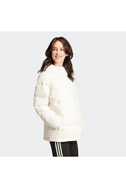 adidas Helionic Kadın Beyaz Mont (IX8863)