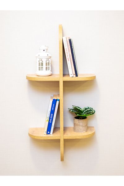 PEKA Decorative Wall Shelf - Sapphire Oak