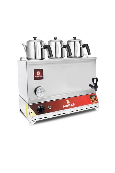Armeka 40 Liter Plastic Tea Boiler with Faucet